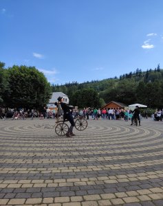 Mała Prywatka PRL-u - pokaz rowerów